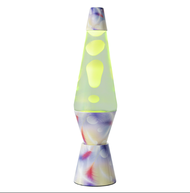 Dive into sunny vibes! Our yellow lava lamp swirls vibrant, golden blobs in a warm glow, creating a cheerful, hypnotic visual escape.